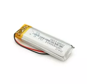 Літій-полімерний акумулятор 9*18*60mm (Li-ion 3.7В 1000мА · год) Літій-полімерний акумулятор 9*18*60mm (Li-ion 3.7В 1000мА · год)