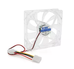 Кулер корпусний 12025 DC sleeve fan 4pin - 120*120*25мм, 12V/0,15A, 1900об/хв, Blue Кулер корпусний 12025 DC sleeve fan 4pin - 120*120*25мм, 12V/0,15A, 1900об/хв, Blue