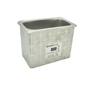 Ультразвукова ванна BAKKU BK3050 Два режими роботи (35W та 50W), металевий корпус (220*155*173) 1,2 кг Ультразвукова ванна BAKKU BK3050 Два режими роботи (35W та 50W), металевий корпус (220*155*173) 1,2 кг