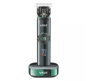 Акумуляторна машинка для стрижки VGR V-671, 4 насадки, LED display, Box Акумуляторна машинка для стрижки VGR V-671, 4 насадки, LED display, Box