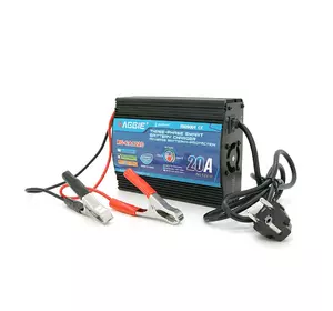 Зарядний пристрій RAGGIE RG-CA1220A для акумулятора 12V-20A, крокодили, Q16 Зарядний пристрій RAGGIE RG-CA1220A для акумулятора 12V-20A, крокодили, Q16