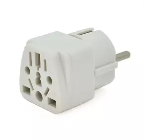 Перехідник WY-9, 250V/10A, White, BOX Перехідник WY-9, 250V/10A, White, BOX