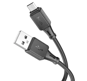 Кабель Hoco X101 Silicone, Micro-C-USB, 2,4А, довжина 1м, Black, BOX Кабель Hoco X101 Silicone, Micro-C-USB, 2,4А, довжина 1м, Black, BOX