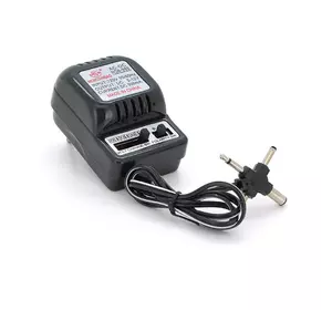 Адаптер живлення NSB-988 з регулюванням 3V/4.5V/6V/9V/12V 0,5A, штекер 5,5*2,1, jack2,5, LED - індикація Адаптер живлення NSB-988 з регулюванням 3V/4.5V/6V/9V/12V 0,5A, штекер 5,5*2,1, jack2,5, LED - індикація