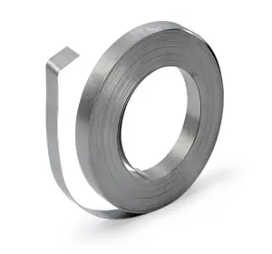 Стрічка бандажна 19*0.5MM-304, матеріал нержавіюча сталь, 50м