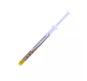 Паста термопровідна HY-610 3g, шприц, Gold,> 3,05W / m-K, <0.073 ° C-in² / W, -30 ° ≈280 °, В'язкість -1K cPs, OEM Q20 Паста термопровідна HY-610 3g, шприц, Gold,> 3,05W / m-K, <0.073 ° C-in² / W, -30 ° ≈280 °, В'язкість -1K cPs, OEM Q20