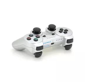 Геймпад бездротовийї для PS3 SONY Wireless DUALSHOCK 3 (Silver), 3.7V, 500mAh, Blister Геймпад бездротовийї для PS3 SONY Wireless DUALSHOCK 3 (Silver), 3.7V, 500mAh, Blister