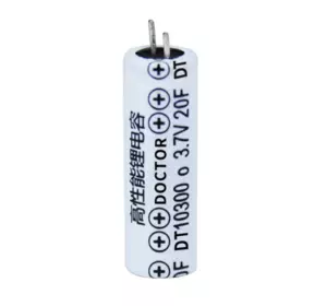 Акумулятор 10300 Li-Ion Doctor DT10300 , 180mAh, 3.7V, клеми під паяння, Φ10*L30mm, Grey Акумулятор 10300 Li-Ion Doctor DT10300 , 180mAh, 3.7V, клеми під паяння, Φ10*L30mm, Grey
