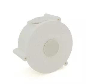 Монтажна коробка для камер UMK D-130, IP65, захист від ультрафіолету, (130х50мм) біла, пластик