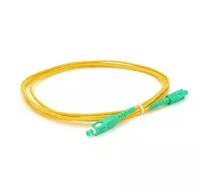 Патчкорд оптичний SC/APC-SC/APC 3.0mm 2 м, оболонка LSZH, ціна за 1 шт Патчкорд оптичний SC/APC-SC/APC 3.0mm 2 м, оболонка LSZH, ціна за 1 шт