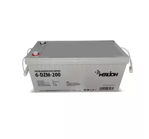 Тягова акумуляторна батарея AGM MERLION 6-DZM-200, 12V 200Ah М8 (495*165*230), Q1 Тягова акумуляторна батарея AGM MERLION 6-DZM-200, 12V 200Ah М8 (495*165*230), Q1