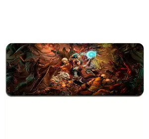 Килимок 400*900 тканинний "Diablo17" з бічним прошивкою, товщина 2 мм, Пакет Килимок 400*900 тканинний "Diablo17" з бічним прошивкою, товщина 2 мм, Пакет