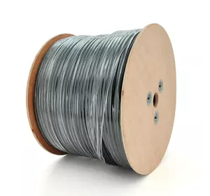 Кабель КНП UTP (25*2*0.5) 25p 24 AWG, Merlion, (CCA), ізоляція ПЕ, для нар. робіт, 500м, Black Кабель КНП UTP (25*2*0.5) 25p 24 AWG, Merlion, (CCA), ізоляція ПЕ, для нар. робіт, 500м, Black