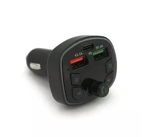 FM-модулятор Q7 з еквалайзером, 3.1A, PD18W, USB, TF, 55.5х41.5х37.5 FM-модулятор Q7 з еквалайзером, 3.1A, PD18W, USB, TF, 55.5х41.5х37.5