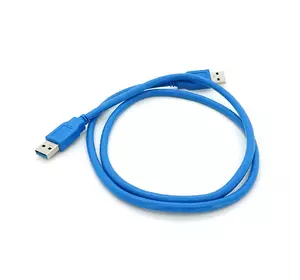Дата кабель USB 3.0 AM/AM 1,5м, Blue Дата кабель USB 3.0 AM/AM 1,5м, Blue