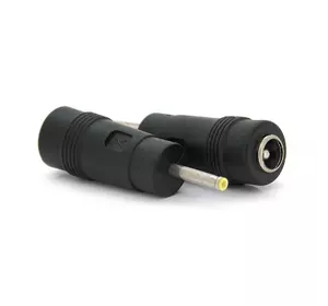 Перехідник DC 5.5x2.1mm (мама) - 2.5х0.7mm (тато) Yellow Перехідник DC 5.5x2.1mm (мама) - 2.5х0.7mm (тато) Yellow