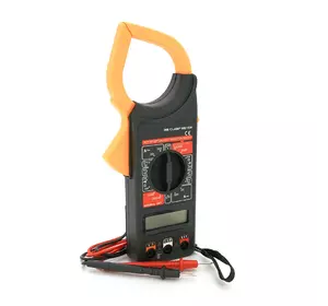 Токові кліщі-мультиметр ANENG DT266. Вимірювання: AC, VDC, VAC, Ω. Функції: продзвонювання, перевірка діодів, Data Hold. Токові кліщі-мультиметр ANENG DT266. Вимірювання: AC, VDC, VAC, Ω. Функції: продзвонювання, перевірка діодів, Data Hold.