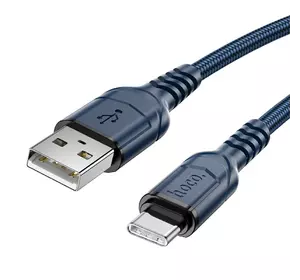Кабель Hoco X59, Type-C-USB, 3A, Black, довжина 2м, BOX Кабель Hoco X59, Type-C-USB, 3A, Black, довжина 2м, BOX