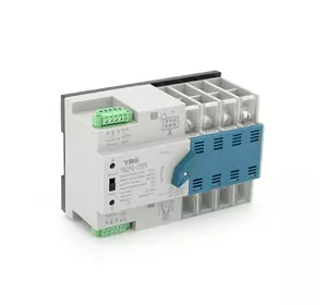 Автомат введення резерву (АВР) чотириполюсний YRQ2PC-125PV, 400V/125A на DIN-рейку для інверторів Автомат введення резерву (АВР) чотириполюсний YRQ2PC-125PV, 400V/125A на DIN-рейку для інверторів