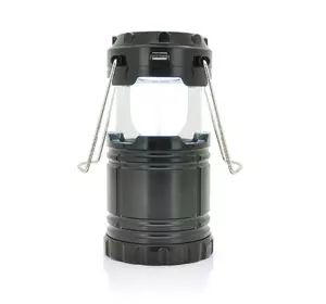 Лампа-ліхтар SH-5800T, 6+1LED, 1+1режим, корпус-алюміній, ударостійкий, 220V+Solar, вбудований аккум 800mAh, Mix Color, BOX
