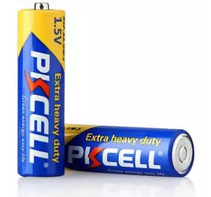 Батарейка сольова PKCELL 1.5V AA/R6, 2 штуки shrink ціна за shrink, Q20/360 Батарейка сольова PKCELL 1.5V AA/R6, 2 штуки shrink ціна за shrink, Q20/360