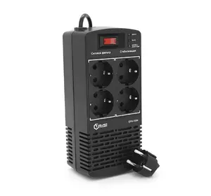 Стабілізатор напруги релейний Europower EPX-1004 1000VA 500W, input: 184 ~ 276V, output: 220V ± 10%, 4 SHUKO, Q Стабілізатор напруги релейний Europower EPX-1004 1000VA 500W, input: 184 ~ 276V, output: 220V ± 10%, 4 SHUKO, Q