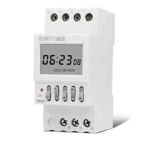 Реле часу Sinotimer TM623, на DIN-рейку, РК-екран, програмований, 16А, 220V, 82х68х35мм Реле часу Sinotimer TM623, на DIN-рейку, РК-екран, програмований, 16А, 220V, 82х68х35мм