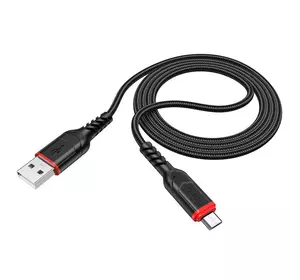 Кабель Hoco X59, Micro-USB, 2.4A, Black, довжина 1м, BOX Кабель Hoco X59, Micro-USB, 2.4A, Black, довжина 1м, BOX