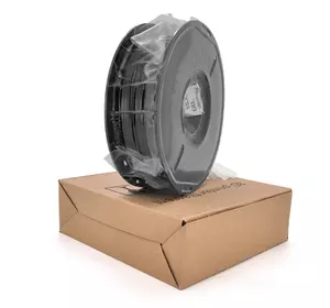 Пластик для 3D-принтера PETG Basic 1.75 мм. Котушка 200×65 мм. 1кг. Температура друку: 230-260°C. Колір: Чорний Пластик для 3D-принтера PETG Basic 1.75 мм. Котушка 200×65 мм. 1кг. Температура друку: 230-260°C. Колір: Чорний