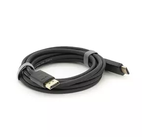 Кабель VEGGIEG DH-403 (V-Z605) Display Port (тато) на HDMI (папа) 3m, Black, Пакет Кабель VEGGIEG DH-403 (V-Z605) Display Port (тато) на HDMI (папа) 3m, Black, Пакет