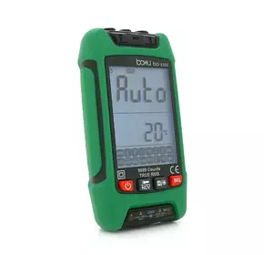 Мультиметр BAKKU Ba-2202, Вимірювання: V DC/AC, A DC/AC, Ω, C, F, °C/°F, NCV, Продзвонювання, Ліхтарик Мультиметр BAKKU Ba-2202, Вимірювання: V DC/AC, A DC/AC, Ω, C, F, °C/°F, NCV, Продзвонювання, Ліхтарик