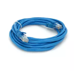 Патч-корд литий RITAR, UTP, RJ45, Cat.6, 2m, синій, Cu (мідь) Патч-корд литий RITAR, UTP, RJ45, Cat.6, 2m, синій, Cu (мідь)