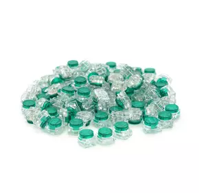 Скотч-лок ізольований з гелем тип К5 (100шт) Q100, Green Скотч-лок ізольований з гелем тип К5 (100шт) Q100, Green