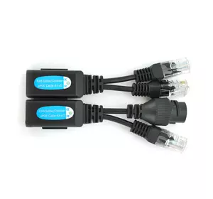 Splitter/Combiner RJ-45 POE Розгалужувач сигналу 2 пристрою по одному кабелю з підтримкою POE (Пара) Splitter/Combiner RJ-45 POE Розгалужувач сигналу 2 пристрою по одному кабелю з підтримкою POE (Пара)