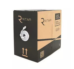 Кабель КПВ UTP 2 * 2 * 0.5 ССА cat 5E для внутр робіт 305 м, Gray Кабель КПВ UTP 2 * 2 * 0.5 ССА cat 5E для внутр робіт 305 м, Gray
