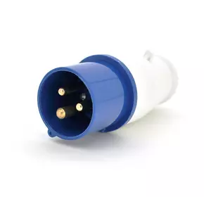 Вилка кабельна SF-013, 3 контакту, 2Р + E, 16А, 380V, IP44 Вилка кабельна SF-013, 3 контакту, 2Р + E, 16А, 380V, IP44