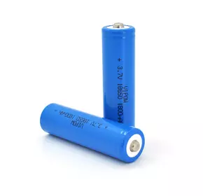 Акумулятор 18650 Li-Ion Vipow ICR18650 TipTop, 1800mAh, Blue