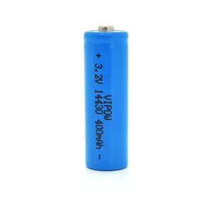 Літій-залізо-фосфатний акумулятор 14430 Lifepo4 Vipow IFR14430 TipTop, 400mAh, 3.2V, Blue Q50/500 Літій-залізо-фосфатний акумулятор 14430 Lifepo4 Vipow IFR14430 TipTop, 400mAh, 3.2V, Blue Q50/500