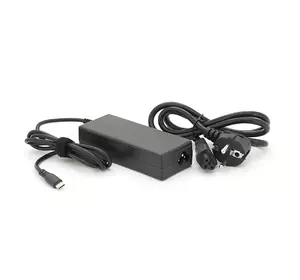 Блок живлення MERLION для ноутбука DELL 90W штекер Type-C, довжина 0,9м + кабель живлення Блок живлення MERLION для ноутбука DELL 90W штекер Type-C, довжина 0,9м + кабель живлення