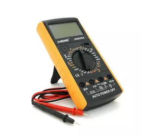 Мультиметр ANENG AN9205A, вимірювання: V, A, R, F, функція hFE Мультиметр ANENG AN9205A, вимірювання: V, A, R, F, функція hFE