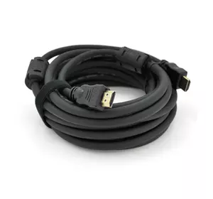 Кабель Ritar PL-HD348 HDMI-HDMI Ultra HD 4K,1080P, 10.0m, v1,4, OD-8.0mm, з фільтром, круглий Black, коннектор Gold, Пакет, Q30 Кабель Ritar PL-HD348 HDMI-HDMI Ultra HD 4K,1080P, 10.0m, v1,4, OD-8.0mm, з фільтром, круглий Black, коннектор Gold, Пакет, Q30