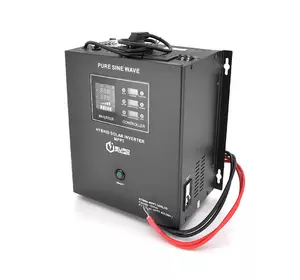 Гібридний інвертор Europower RTSWm-MPPT-1000LCD, 700W, 12V, струм заряду 10A, 140-275V, MPPT (20/40А, 15-75Vdc) Гібридний інвертор Europower RTSWm-MPPT-1000LCD, 700W, 12V, струм заряду 10A, 140-275V, MPPT (20/40А, 15-75Vdc)