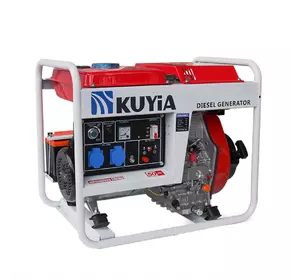 Генератор дизельний Kuyia TM5000CL, однофазний, 110-240V, 50Hz, 4,5-5кВт, об'єм 12,5л Генератор дизельний Kuyia TM5000CL, однофазний, 110-240V, 50Hz, 4,5-5кВт, об'єм 12,5л