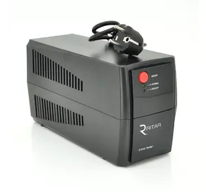 ДБЖ Ritar RTP500 (300W) Standby-L, LED, AVR 1st, 2xSCHUKO socket, 1x12V4.5Ah, plastik Case. ( 300*140*205 ) 3,56 кг Q4 ДБЖ Ritar RTP500 (300W) Standby-L, LED, AVR 1st, 2xSCHUKO socket, 1x12V4.5Ah, plastik Case. ( 300*140*205 ) 3,56 кг Q4