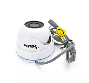 1MP камера купольна корпус метал AHD / HDCVI / HDTVI / Analog 720р MERLION (об'єктив 3.6мм / ІК підсвічування 20м)