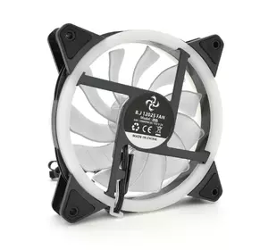 Кулер корпусний 12025 DC sleeve fan 4pin - 120*120*25мм, 12V, 1200об/хв, RGB, двосторонній Кулер корпусний 12025 DC sleeve fan 4pin - 120*120*25мм, 12V, 1200об/хв, RGB, двосторонній