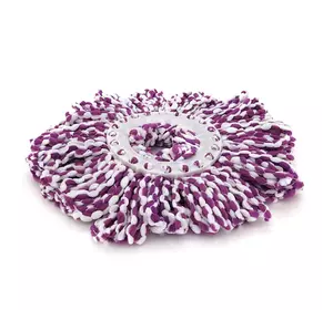 Насадка для швабри змінна LV-A01, violet-white Насадка для швабри змінна LV-A01, violet-white