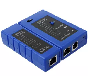 Кабельний тестер Merlion NSHL916DC-AL, RJ-45+RJ11 Кабельний тестер Merlion NSHL916DC-AL, RJ-45+RJ11
