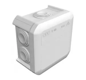 Коробка распределительная наружная Т40 90х90х52 IP66 OBO Bettermann цвет белый