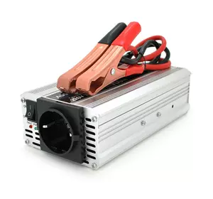 Інвертор напруги POWERMASTER, 24V/220V, 700W з модифікованою синусоїдою, 1 Shuko, клеми Інвертор напруги POWERMASTER, 24V/220V, 700W з модифікованою синусоїдою, 1 Shuko, клеми